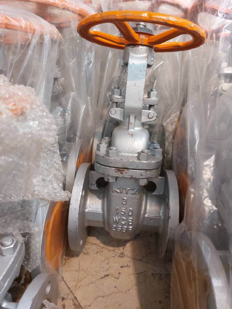 شیرفلکه کشویی "10 اینچ کلاس 150 فولاد ریختگی WCB A216